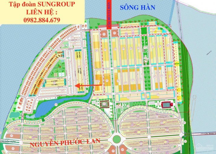 Chào Bán Bt Euro 2 đà Nẵng Vị Trí Tuyệt đẹp, Ngay Mặt Sông Hàn,hướng đông Nam,giá 35tr/m2,quá Rẻ 2