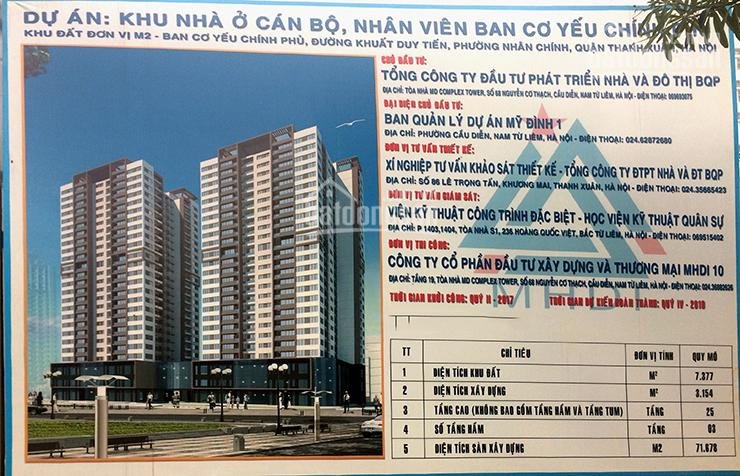 Chính Chủ Bán Gấp Căn 2001 - Dt: 98,5m2, Dự án Ban Cơ Yếu Chính Phủ, Giá 27 Tr/m2 Lh: 0961000870 4