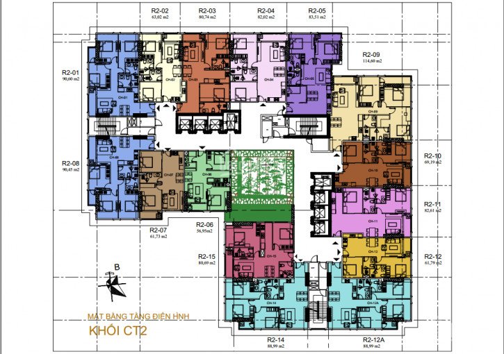 Chính Chủ Bán Gấp Chcc Sunshine Riverside 1508-r2 (9045m2) Và 1502-r1 (58,4m2) Giá Rẻ Từ 37 Tr/m2 3