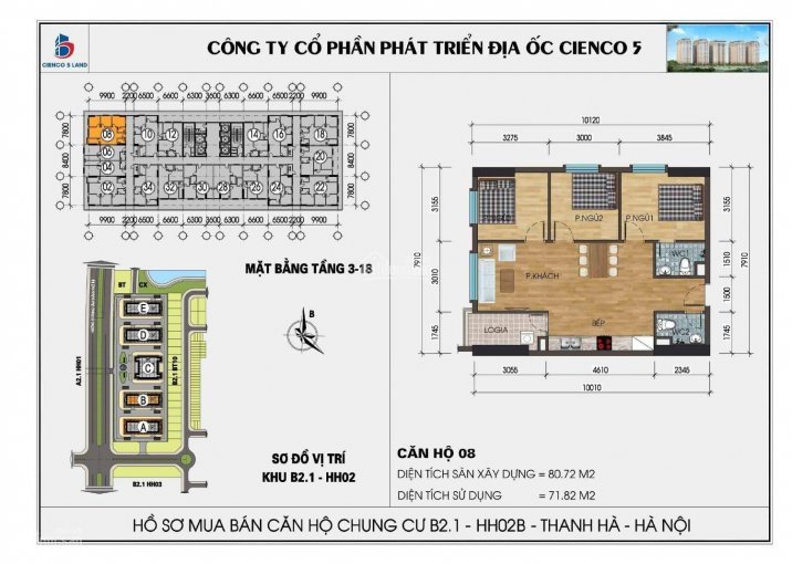 Chính Chủ Bán Nhanh Chung Cư Căn 3 Phòng Ngủ, 83m2, Nhà Nguyên Bản, Giá Tốt Nhất Thanh Hà, Lh : 0983460898 2