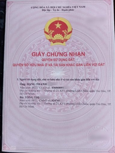 Chính Chủ Bán Nhanh Nhà 1 Trệt 3 Lầu Khu Him Lam Linh Chiểu - 84m2 Ngang 4m 7