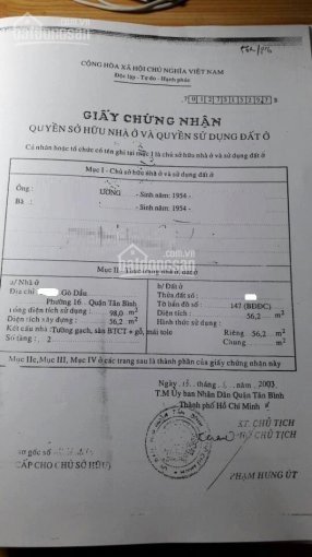 Chính Chủ Bán Nhanh Nhà 5,35 Tỷ đường Gò Dầu, Phường Tân Quý, Q Tân Phú - Lh: 0914 443 186 Mr đạt 3