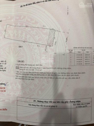 Chính Chủ Bán Nhanh Nhà C4 Mt 59 Phổ Quang, P2, Tân Bình, Dt 8,5(8,26)x30,9 (259,6m2) Gpxd 2h, 10t, Giá 39 Tỷ Tl