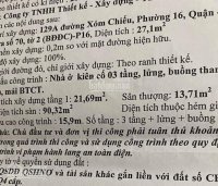 Chính Chủ Bán Nhanh Nhà Mt Số 129a đường Xóm Chiếu, P 16, Quận 4 15