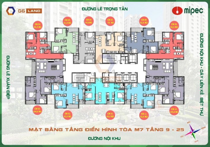 Chính Chủ Bán Nhanh Nhanh Căn Hộ Chung Cư Mipec City View, Căn 1210, Dt: 626m2, Giá: 19tr/m2 Lh: 0963777502