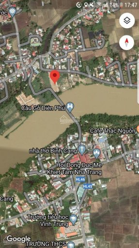Chính Chủ Cần Bán Gấp đất Thổ Cư 1097m2 (5m X 21m) đường Xóm Sông, Ven Sông Diên Phú, Diên Khánh đường 4m 4