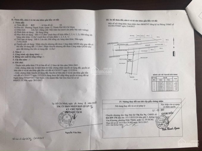 Chính Chủ Cần Bán Lô đất 126,7 M2, Thổ Cư 100%, Shr P Thạnh Xuân, Q12, Giá Tốt Nhất, 0982786699 4