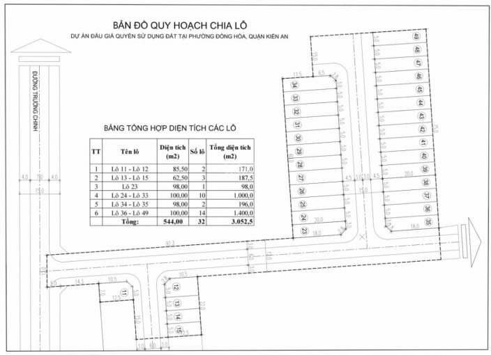 Chính Chủ Cần Bán Lô Góc đẹp Nhất Phương Khê, đồng Hòa, Kiến án, Dt 98m2 Giá Rẻ 22tr/m2 Lh Tiến 0931235990 3