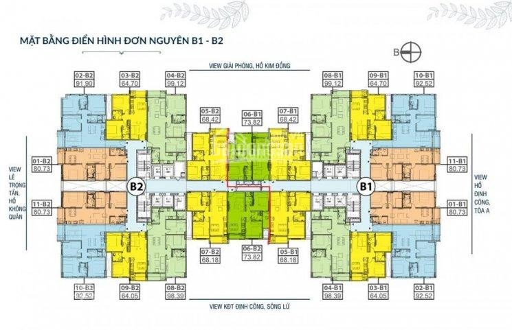 Chủ Nhà Bán Gấp Ch 176 định Công: T 1509 (66m2) Và T1606 (87m2), Siêu Rẻ 27 Tr/m2, O966*348*068