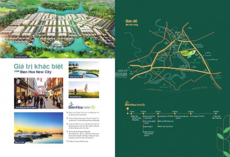 đất Nền Biên Hòa New City Sân Golf Long Thành 15 - 24tr/m2, Ck 2% + 1 Chỉ Vàng, Lh: 094 8888 399 5