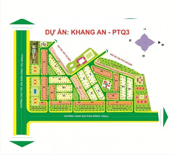 đất Nền Khu Dân Cư Khang An, Quận 9, Giá Chỉ Từ 32 Triệu/m2 (kiên - 0944899911)