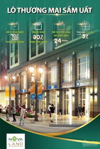 Mở Bán Lô Thương Mại - Shophouse Tầng Trệt