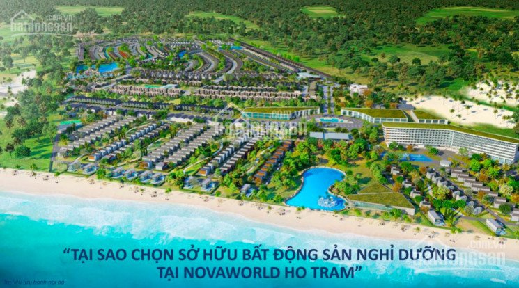 Novaworld Hồ Tràm Bán đợt 1 Nhà Phố Diện Tích Nhỏ 6x20m, Tt Chỉ 666tr/12 Tháng Call 0977771919