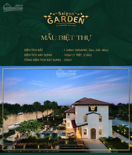 Quận 9- đất Nền Biệt Thự Bên Sông - Garden Riverside Village - Tập đoàn Hưng Thịnh Mở Bán 5