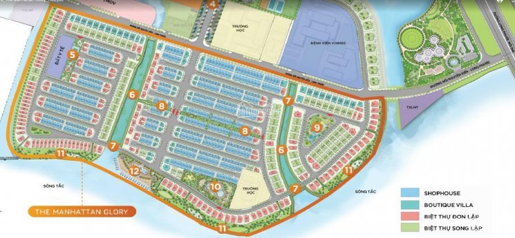 Siêu Phẩm Shopehouse,villa The Manhattan Glory Trái Tim Tại đại Lộ Danh Vọng Của Vinhome Grand Park 8