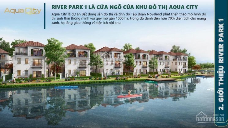 Sở Hữu Nhà Phố Biệt Thự Aqua City Do Novaland đầu Tư Thanh Toán Chỉ 720 Triệu