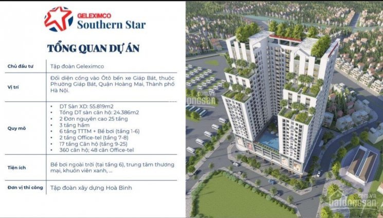 Suất Ngoại Giao Căn Tầng đẹp Geleximco Southern Star 897 Giải Phóng Lh 0988 277 222 2