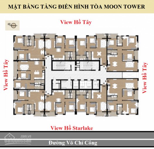 Tây Hồ Residencen Võ Chí Công, Căn Góc 3pn/107m2 Giá 5 Tỷ, Ls 0%, View Hồ, Ck 5%, Ký Trực Tiếp Cđt 3