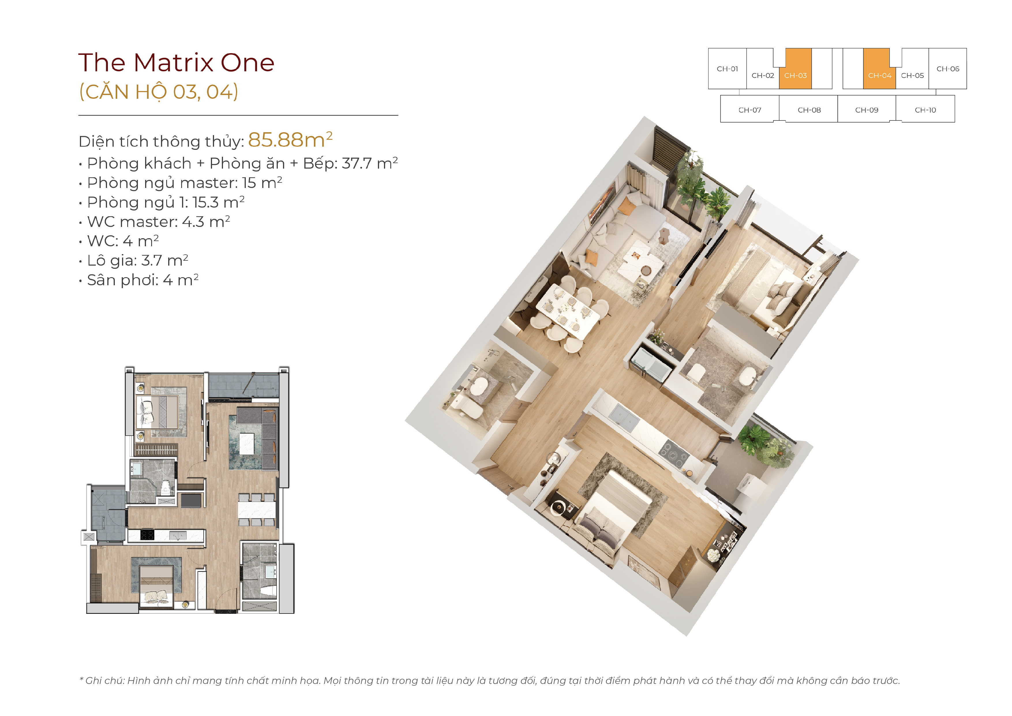 Cần bán Căn hộ chung cư dự án The Matrix One, Diện tích 86m², Giá 4.5 Tỷ