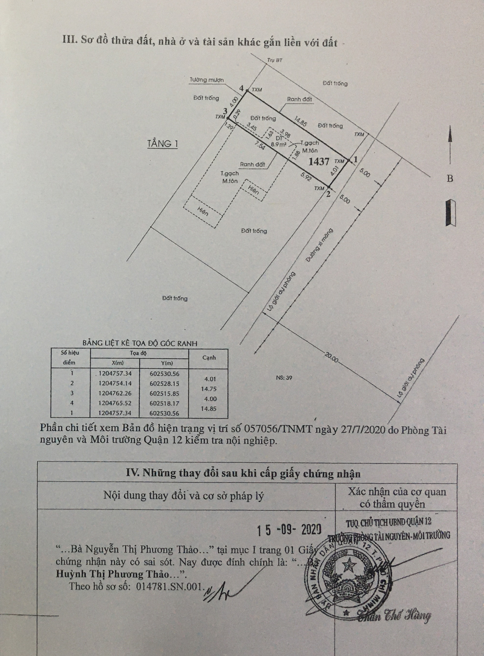 Cần bán Đất đường Thạnh Lộc 48, Phường Thạnh Lộc, Diện tích 59.2m², Giá 2.850 Tỷ 4