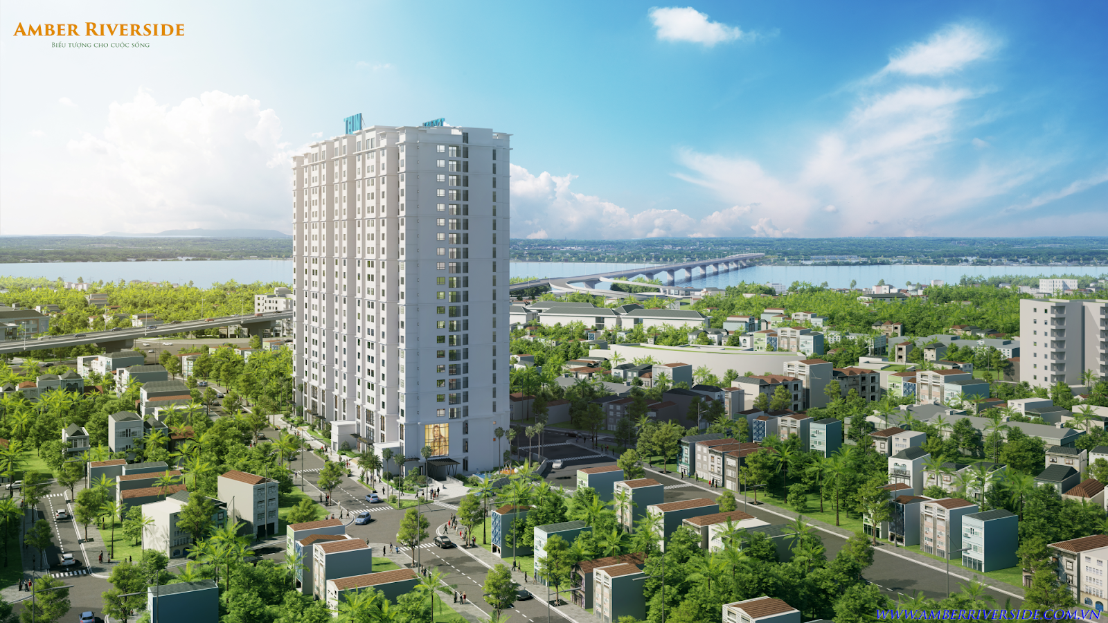 Bán căn hộ 2PN chung cư Amber Riverside Minh Khai view sông Hồng 8