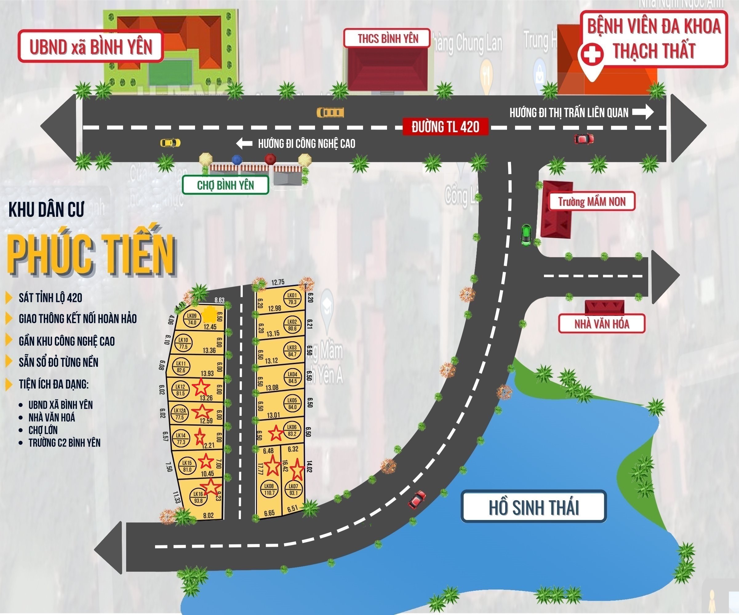 Cần bán Đất đường Tỉnh lộ 420, Xã Bình Yên, Diện tích 93m², Giá 1 Tỷ - LH: 0399007203 1