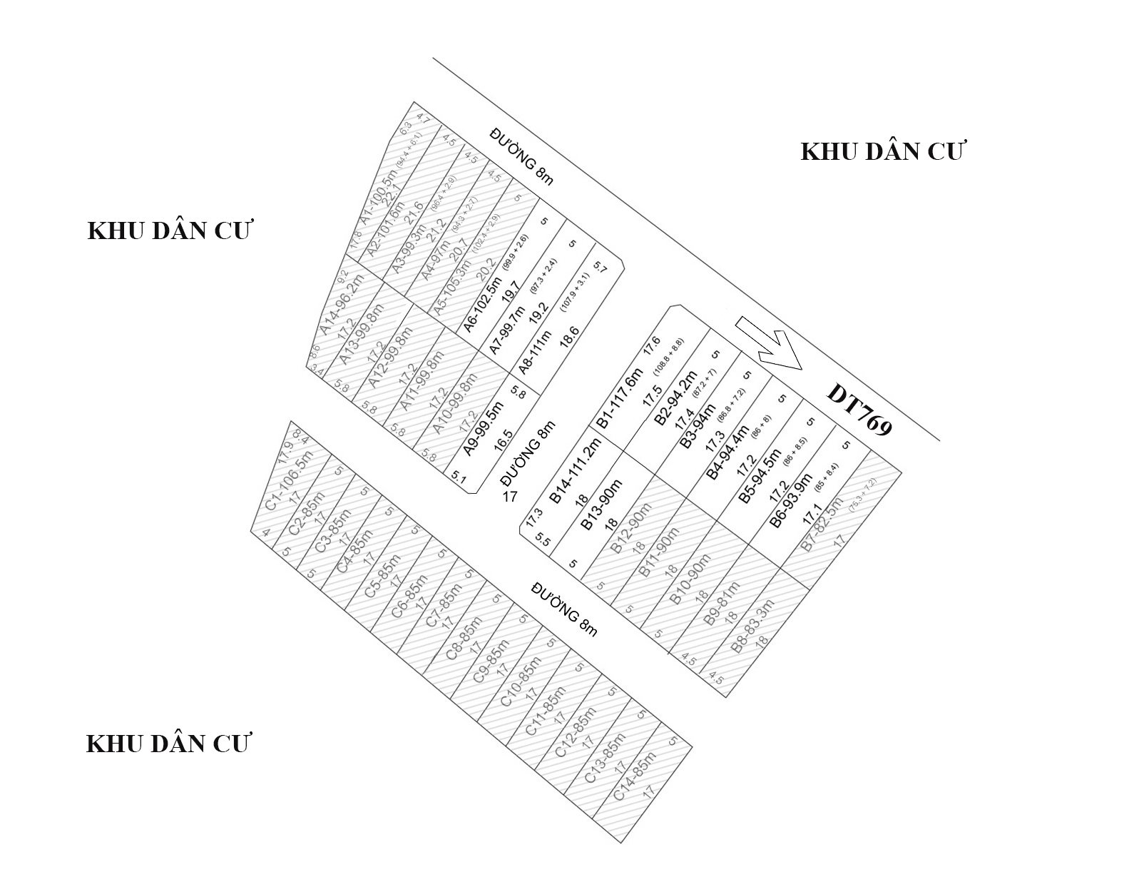 Cần bán Đất đường ĐT 769, Xã Lộc An, Diện tích 100m², Giá 17 Triệu/m² - LH: 0934052809 2