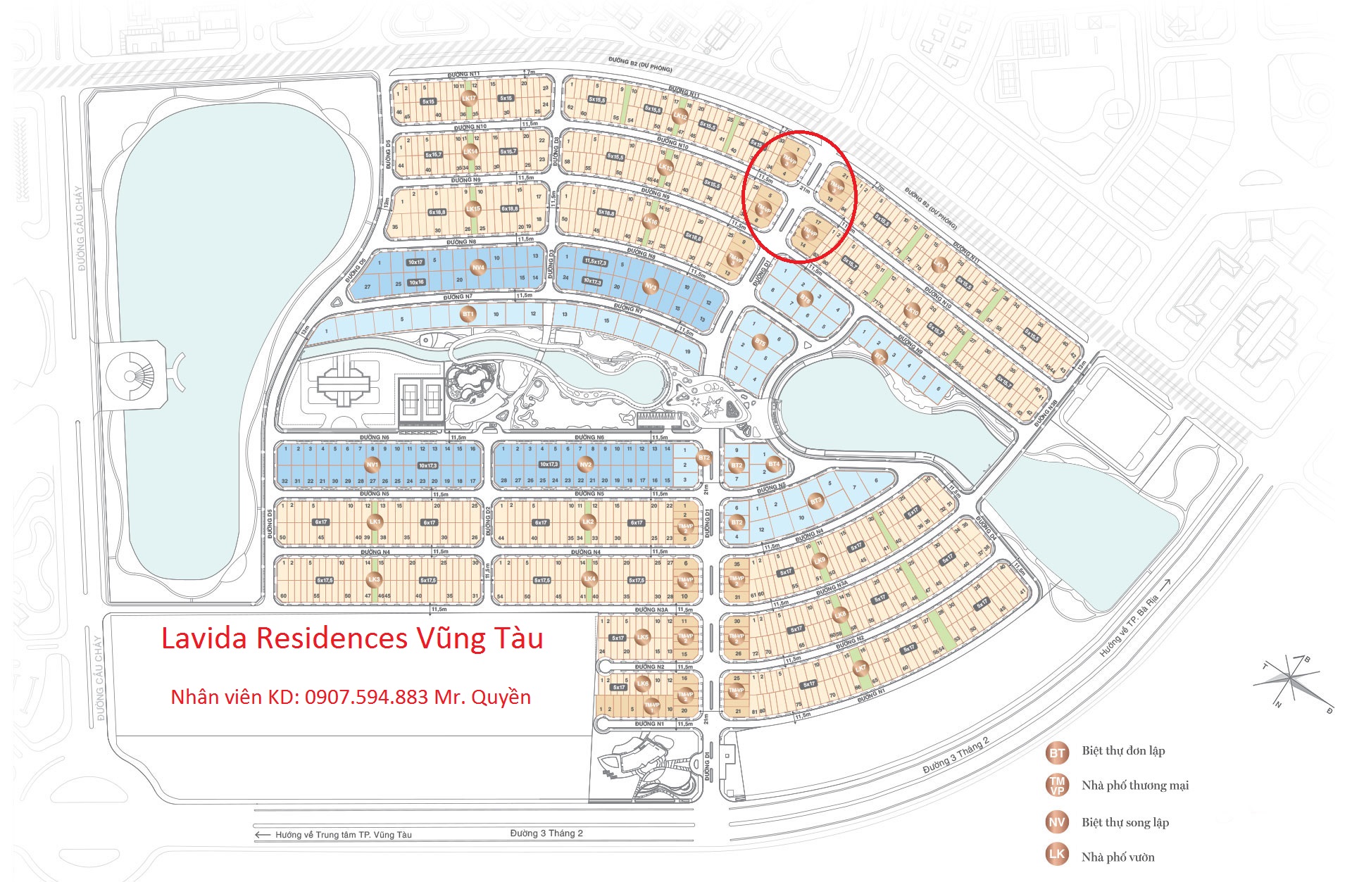 Cần bán Biệt thự dự án La Vida Residences, Diện tích 204.06m², Giá 16.41 Tỷ - LH: 0907594883 5