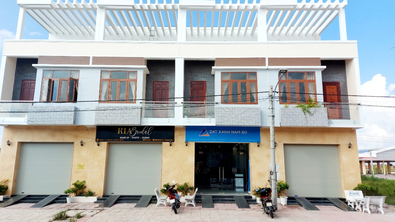 Bán shophouse ngay vị trí vàng tại trung tâm thị trấn huyện Thạnh Phú