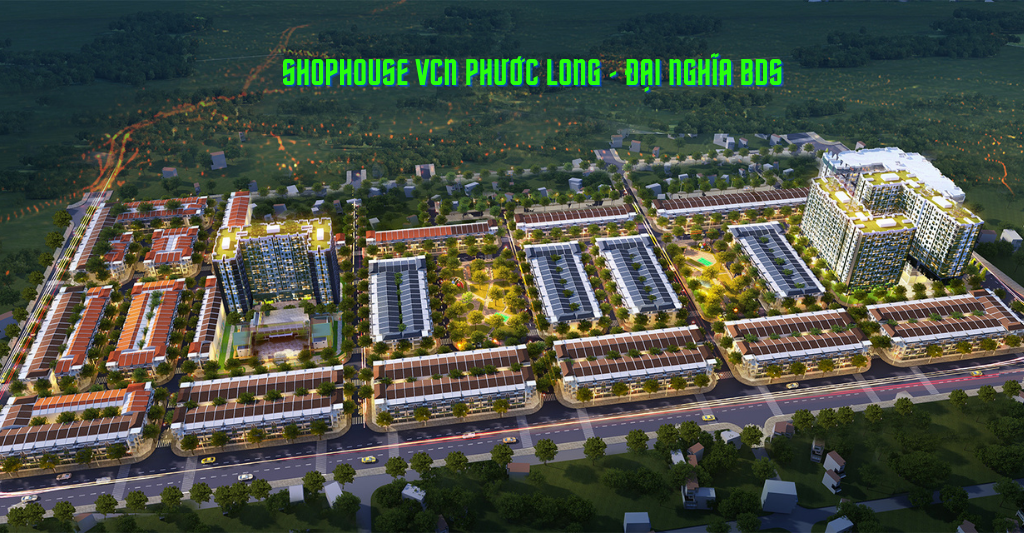 Cơ hội cuối cùng sở hữu suất ưu đãi shophouse VCN Phước Long Nha Trang, sổ đỏ lâu dài