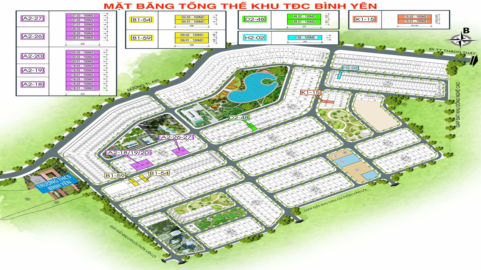 CHÍNH CHỦ TÔI BÁN 137M, 120m TDC BÌNH YÊN VIEW ĐẸP THOÁNG MÁT,HẠ TẦNG ĐỒNG BỘ 6