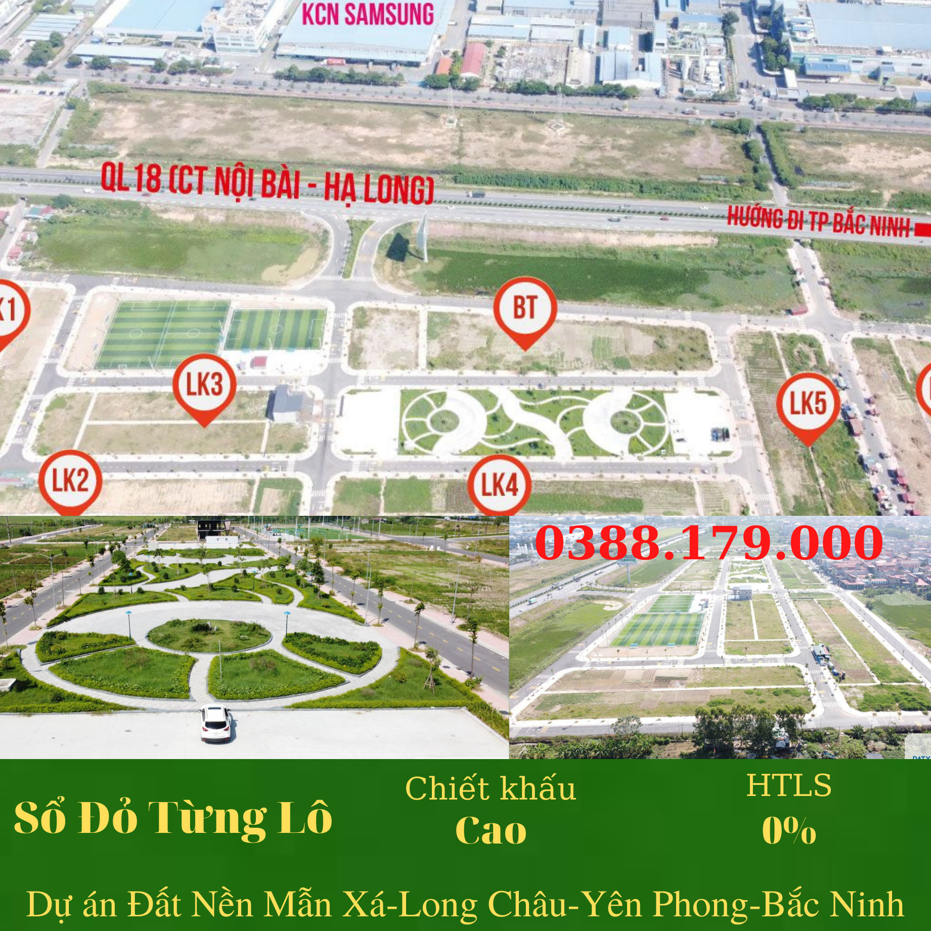 Cần bán Đất nền dự án đường 18, Xã Long Châu, Diện tích 90m², Giá 30 Triệu/m² - LH: 0865543100 6