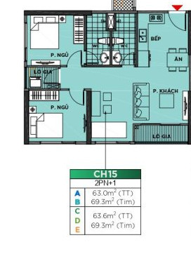 2pn 2wc Góc, Tầng Cao, Rẻ Nhất Vinhomes Smart City, Tts Chỉ Còn: 1973 Tỷ Pkd Cđt: 0907 35 1001 6