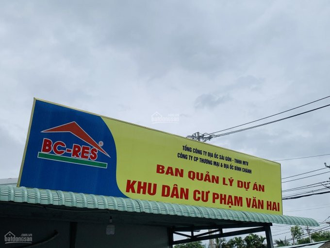 Chính Chủ Bán Lô đất Kdc Pham Văn Hai - Bình Chánh ( Tân Tao) Giá Kẹt Tiền 2