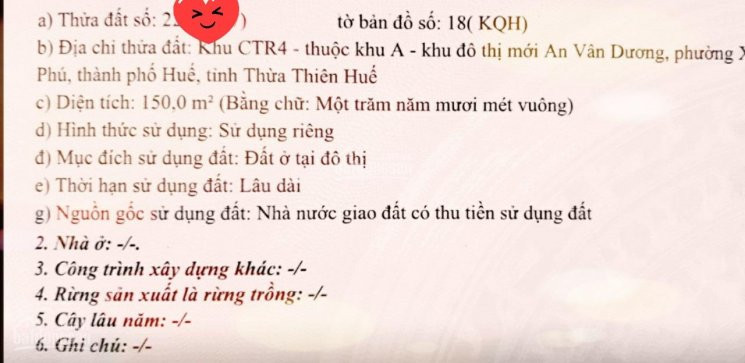 Chính Chủ Bán Nhanh đất đường Hoàng Lanh, Kqh Xuân Phú, Huế 150m2, Giá 8,55 Tỉ 4