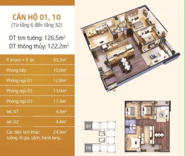 Chính Chủ Cần Bán Căn Hộ 1210 Tòa N01t5 Ngoại Giao đoàn, Dt 121m2 Tk 3pn 2wc View Hồ Tây, Starlake 2