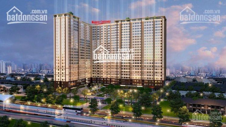 Cho Thuê Căn Hộ Sài Gòn Gateway, Dt 6586m2, Giá 6tr/th 2pn + 2wc, Nhà Mới 100%, Giao Nhà Ngay 1