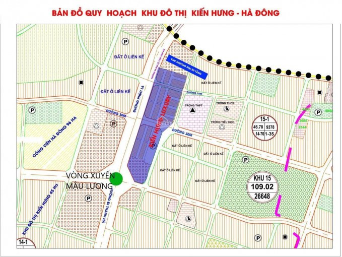 Chủ Nhà Gửi Bán Căn Liền Kề 725m2, đường Thông 15m, Giá 8,4 Tỷ Của Dự án Kiến Hưng Luxury Hà đông 8