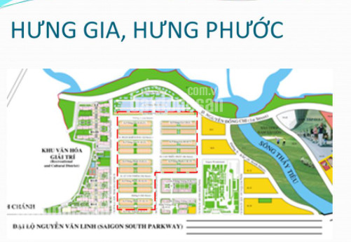 Còn đúng 5 Nền 111m2 Khu Nhà Phố Hưng Gia Hưng Phú Q7 Giá ưu đãi Còn 299 Tỷ/nền, Shr, Xdtd 3