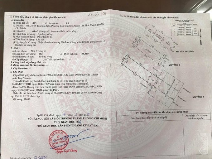 Hẻm Nội Bộ 10m 368/24/15 Tân Sơn Nhì, Tân Phú 4x16m, đúc 25 Tấm, St, Khu Vp, Cty Giá 9 Tỷ Tl 8