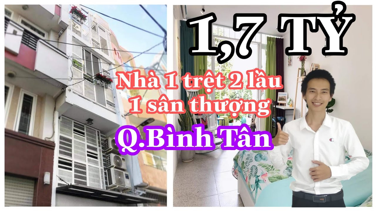 Nhà 1 Trệt 3 Lầu Bình Tân, đường Lê đình Cẩn, 1