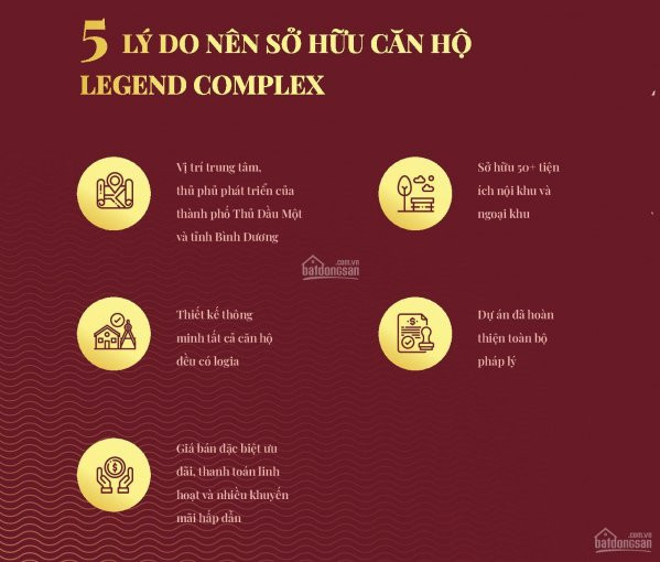 [tin Từ Chủ đầu Tư] Ký Hợp đồng Căn Hộ Cao Cấp Legend Complex Chỉ 499 Triệu Và ưu đãi 10% + 1000 Usd 5