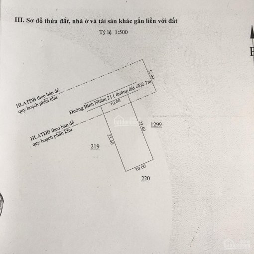 Tôi Bán Miếng đất Dt 235m2 (10x23,4m) Ngay đường Cmt8, Gần Chợ Lái Thiêu, Giá 305 Tỷ 2