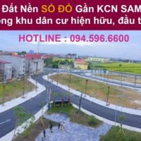 đất Nền Sổ đỏ Sang Tay Ngay Gần Kcn Sam Sung Bắc Ninh Chỉ 1 Tỷ /lô 74m2