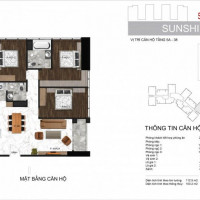 Sunshine City Nội Thất Dát Vàng, Ck 10%, Căn Góc 3pn 1032m2 Giá 45 Tỷ Bc đông Nam, View Sông, Cầu