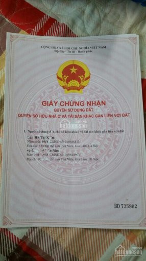 Bán đất Thổ Cư Xã đường Lâm, Sơn Tây, Hà Nội Chính Chủ 2