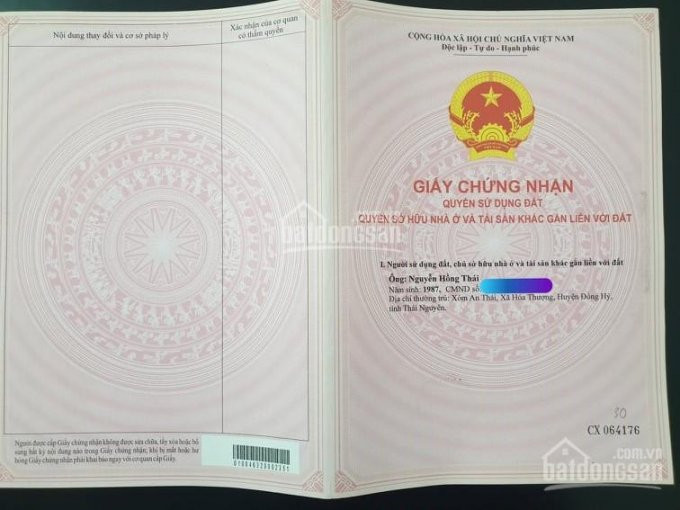 Bán đất Thôn Quan âm, Bắc Hồng, đông Anh, Chính Chủ ô Tô Vào được 443m2 3