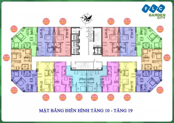 Bán Suất Ngoại Giao Flc đại Mỗ Garden City Giá 20tr/m2 Lh 0986661225 2