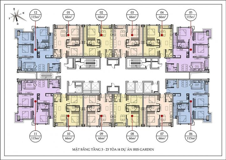 (c Mai) Bán Cắt Lỗ Cc Iris Garden, Tầng 1608 (59m2) Và 1603 (60m2) Giá 1,8 Tỷ Lh 0981 917 883 3