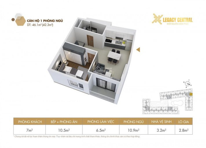 Căn Hộ Cao Cấp Legacy Central–khởi Nguồn Hạnh PhúcAn Cư Lạc Nghiệp Chỉ 839tr/căn Lh: 0909418838 12